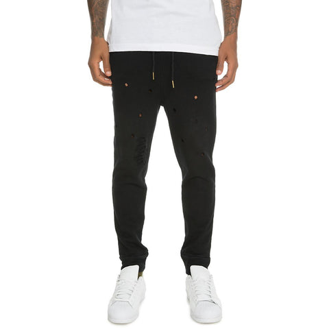 Men's Distressed Joggers