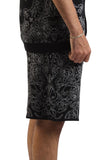 Paisley Knit Shorts
