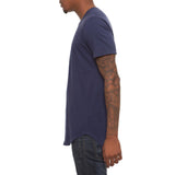 Basic Scallop Tee Navy
