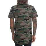 Men's Ripped Camo Tee