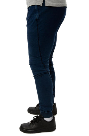 Wash Denim Joggers