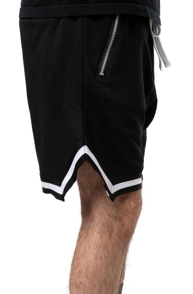 Dropped Track Shorts