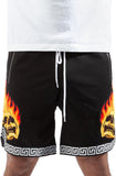 Front View Ghost Flame Shorts
