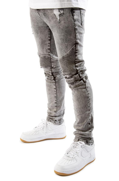Front View Kraven Moto Panel Jean