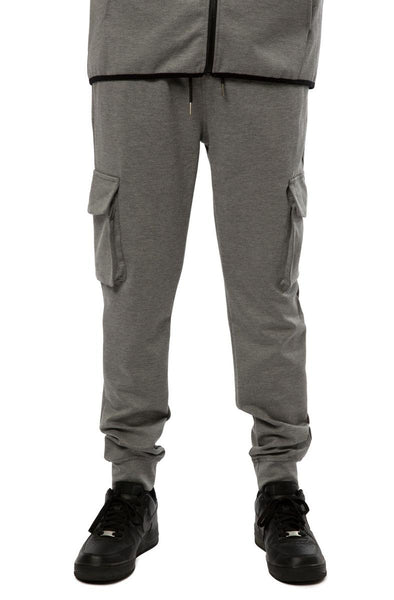 Front View Tech Cargo Joggers