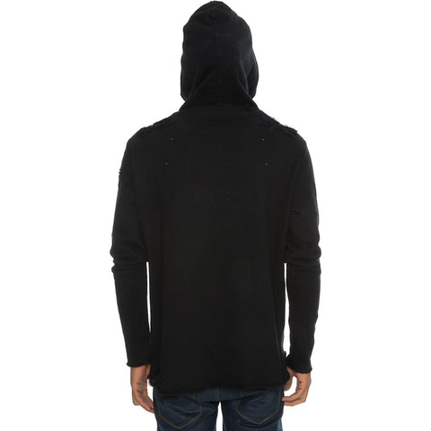 Men's Distressed Hoodie