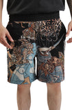 Front View Feudal Japan Tapestry Short