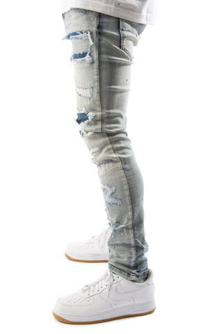 Lloyd Ripped and Torn Jean