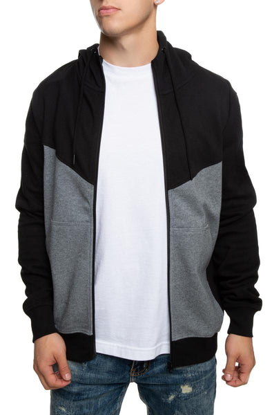 Front View Tech Zip Hoodie