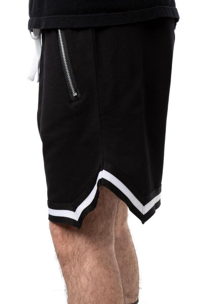 Dropped Track Shorts