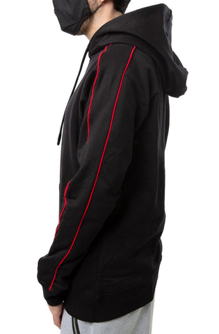 Piped Pullover Hoodie