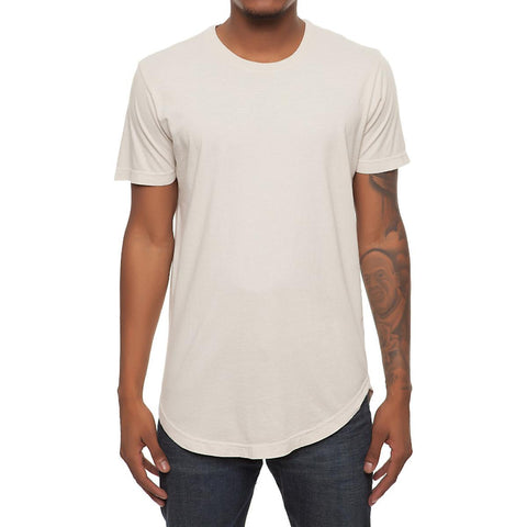 Men's Basic Scallop Tee