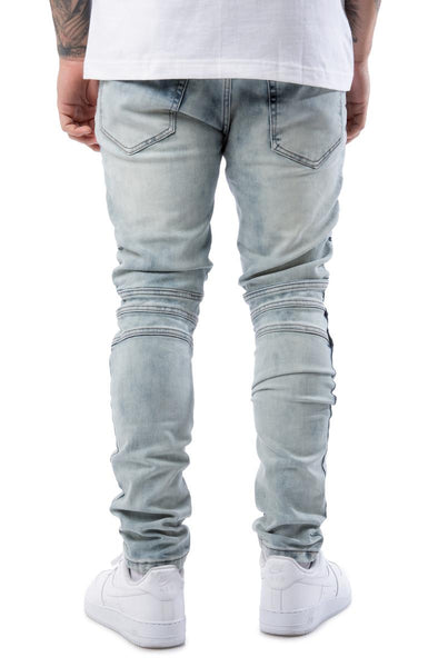 Maverick Moto Shirred Panel Jeans