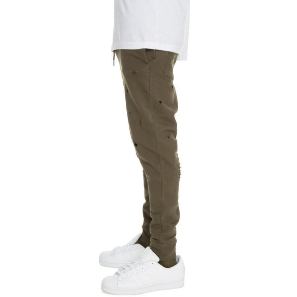 Men's Distressed Joggers