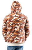 Desert Camo Piped Hoodie