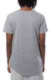 CB V3 Scoop Tall Tee in Heather Grey