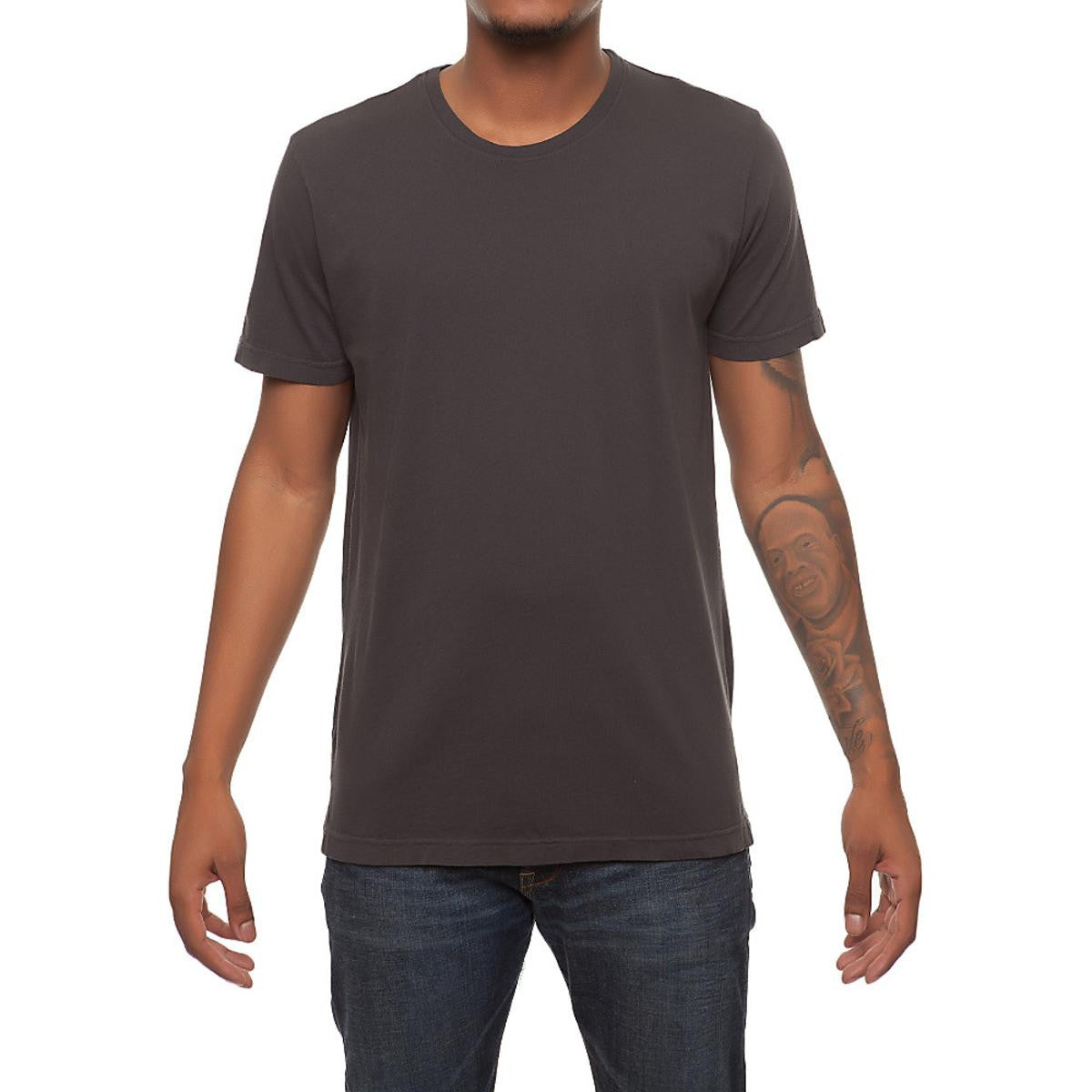 Hi Lo Tee Charcoal – FBRK