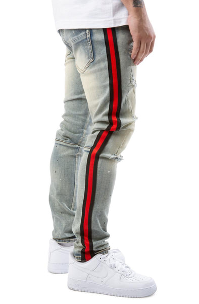 Bronson Striped Jeans