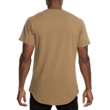 SS Scallop Tee Olive