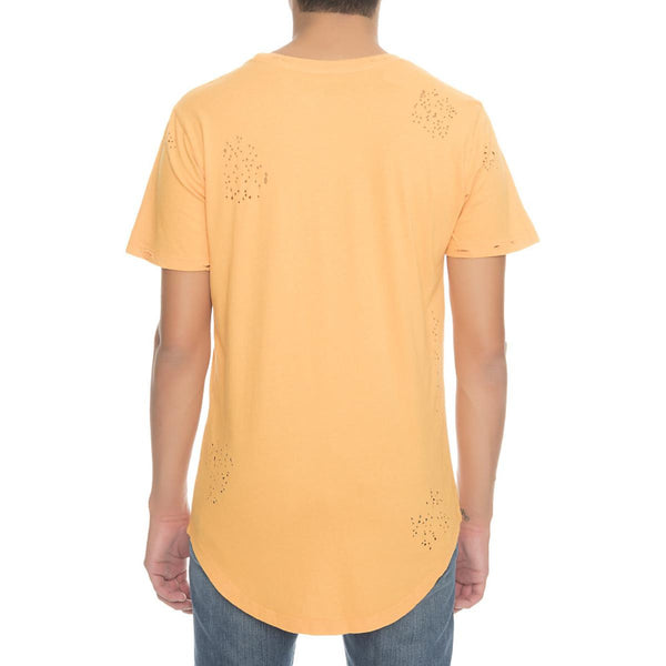 Destroyed Scallop Tee Yellow