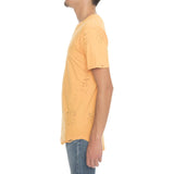 Destroyed Scallop Tee Yellow